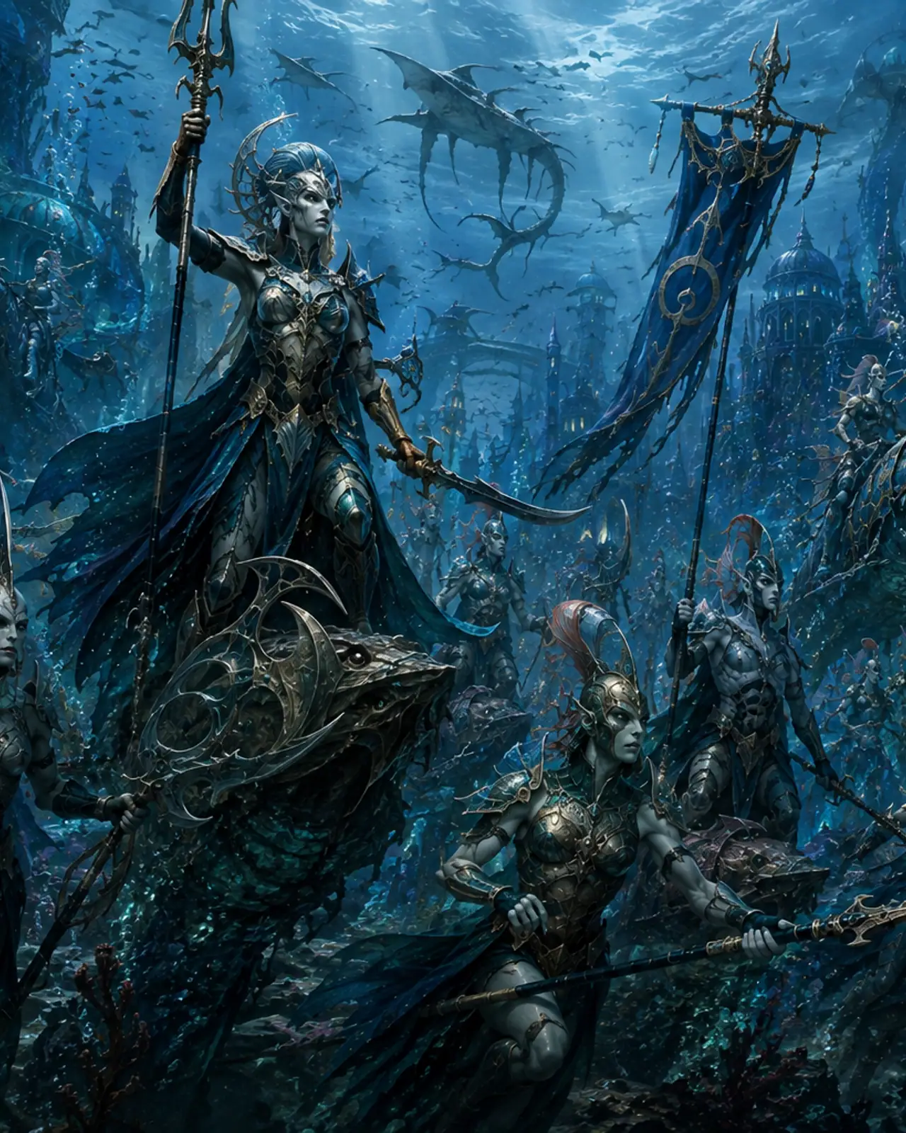 Idoneth Deepkin army